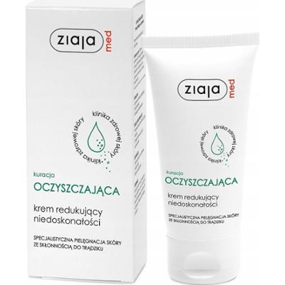 Ziaja Med Krem Do Twarzy Redukujący Niedoskonałości Przeciwtrądzikowy 50 ml