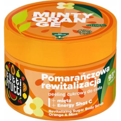 Tutti Frutti Rewitalizujący Peeling Cukrowy Do Ciała Pomarańcza Mięta 300 g