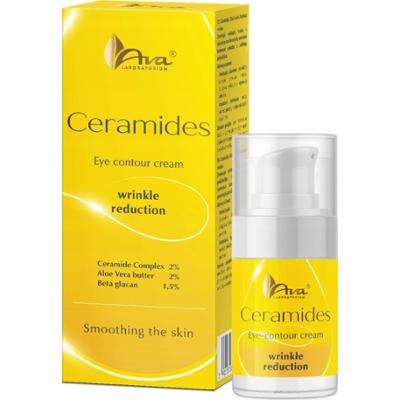 AVA Ceramidy Krem Pod Oczy Redukcja Zmarszczek Wygładzenie Skóry 15ml