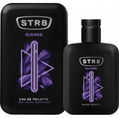 STR8 Game Męska Woda Toaletowa Lawenda Drzewo Ambrowe Wanilia EDT 100ml
