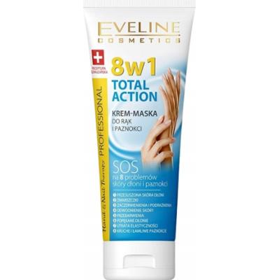 Eveline Hand Nail Therapy 8w1 Total Action Regenerujący Krem Do Rąk 75ml
