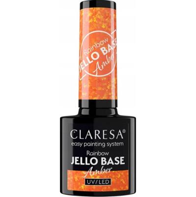 Claresa Rainbow Jello Baza Lakier Hybrydowy Amber 5g