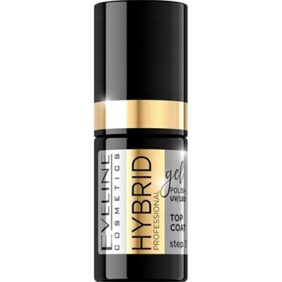 Eveline Hybrid Top Coat Do Paznokci Hybrydowych No Wipe Transparentny 5ml