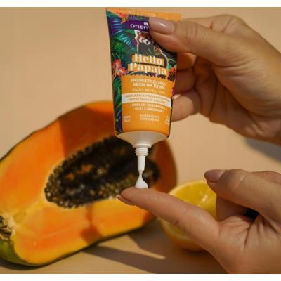 Orientana Hello Papaja Lekki Energetyzujący Krem Do Twarzy Na Dzień 40ml