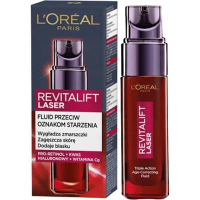 Loreal Revitalift Laser Przeciwzmarszczkowy Fluid Serum Do Twarzy 30ml