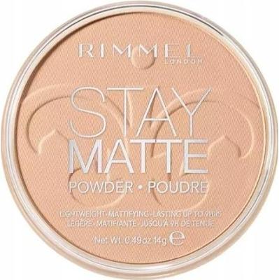 Rimmel Puder Stay Matte Matujący 005 Silky Beige