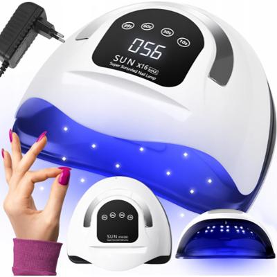 eVanda Lampa Do Paznokci Mocna Manicure Hybryd Żeli EV16 MAX Timer UV LED 320W