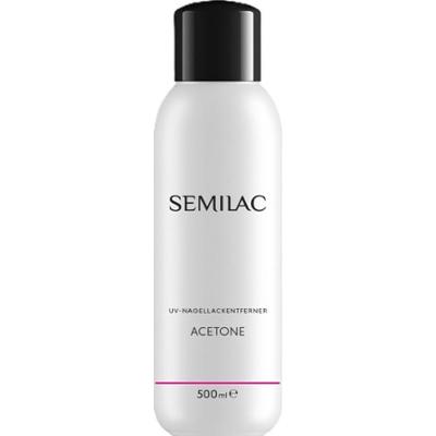 Semilac Aceton Zmywacz Do Lakieru Hybrydowego Do Usuwania Hybryd 500ml
