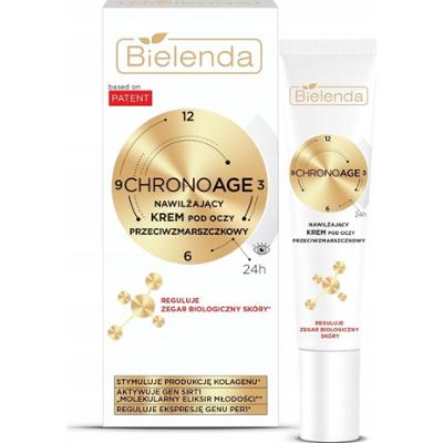 Bielenda Chrono Age 24h Nawilżający Krem Przeciwzmarszczkowy Pod Oczy 15ml