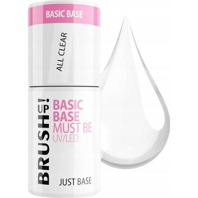 Brush Up! By Maxineczka Just Base Basic Baza Hybrydowa UV/LED All Clear 5g