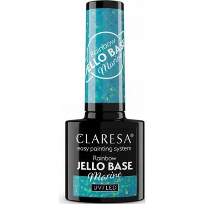 Claresa Lakier Hybrydowy Rainbow Jello Base 2w1 Marine 5g