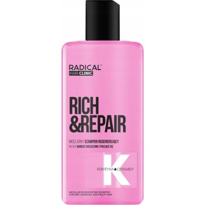 Radical Hair Clinic Rich Repair Regenerujący Szampon Do Włosów 300ml