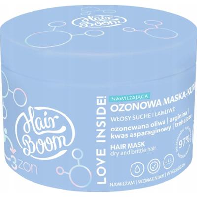 HairBoom O3ZON Kuracja Nawilżająca Maska Do Włosów Suchych Łamliwych 225ml