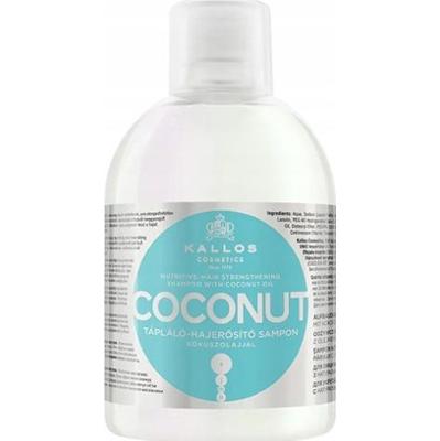 Kallos Szampon Coconut Wzmacniający Do Włosów Zniszczonych Kokos 1000ml 1L