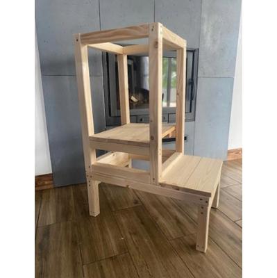 Kitchen Helper Drewniany Pomocnik Kuchenny Dla Dzieci Polski Produkt 85cm