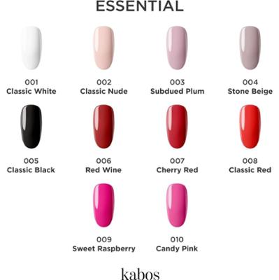 Lakier hybrydowy Kabos Gelike 006 Wine Red 8 ml