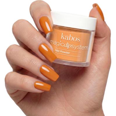Puder do manicure tytanowego Kabos MDS 012 Orange Candle 20 g