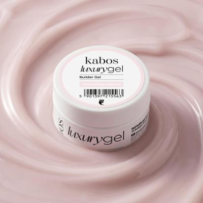 Żel budujący do paznokci samopoziomujący Kabos Luxury Builder Gel UV/LED Camouflage Natural 30 g
