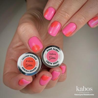 Lakier hybrydowy Kabos Gelike Orange Voltage 5ml | Tylko 9,90 zł!