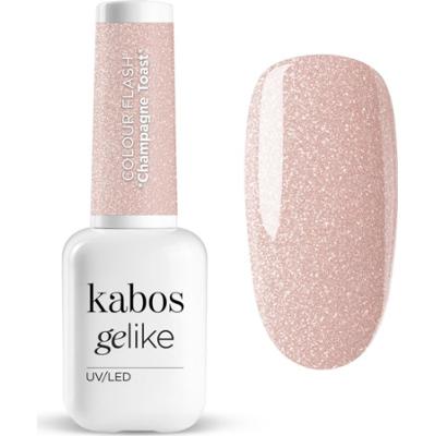 Lakier hybrydowy Gelike Flash Champagne Toast z brokatem 8 ml