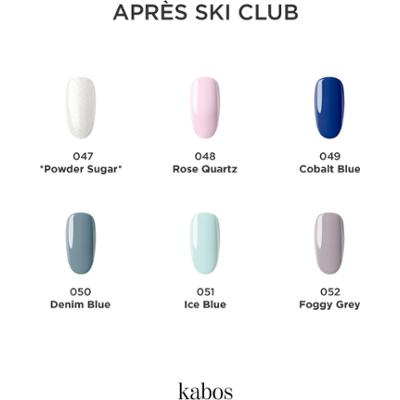 Kolekcja lakierów hybrydowych Kabos Gelike Après Ski Club