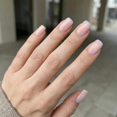 Żel budujący Kabos Builder Rubber Gel in Bottle UV/LED Lady Copper z brokatem 12 g