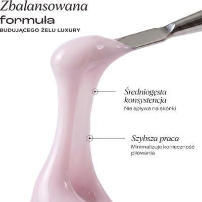 Żel budujący do paznokci samopoziomujący Kabos Luxury Builder Gel UV/LED Bare Beige 30 g