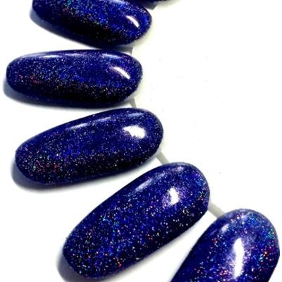 Pyłek do zdobień paznokci - Galaxy Effect Blueberry 3G