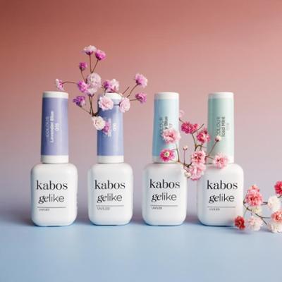 Lakier hybrydowy Kabos Gelike 018 Iced Mint 8 ml