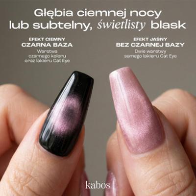 Lakier hybrydowy Kabos Gelike Cat Eye Flame Jupiter 8 ml