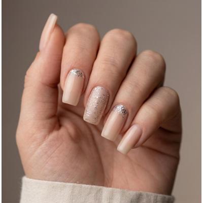 Top Hybrydowy z drobinkami Kabos Gelike Top Coat No Wipe Stardust 10 ml