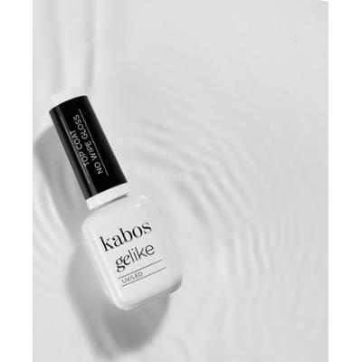 Top Hybrydowy Kabos Gelike Top Coat No Wipe Gloss 10 ml