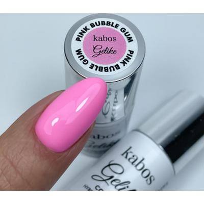 Lakier hybrydowy Kabos Gelike Pink Bubble Gum 5ml | Tylko 9,90 zł!