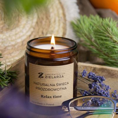 Relax Time - świeca naturalna
