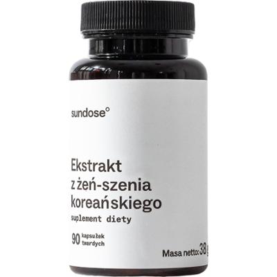 Ekstrakt z żeń-szenia koreańskiego