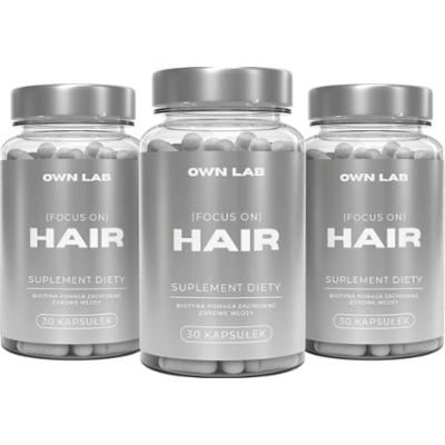 Own Lab Focus on Hair - 3 sztuki