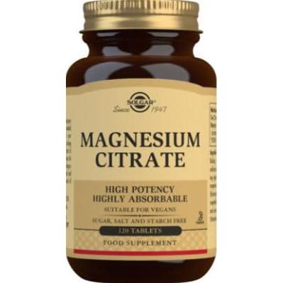 Solgar Cytrynian magnezu 120 tabletek
