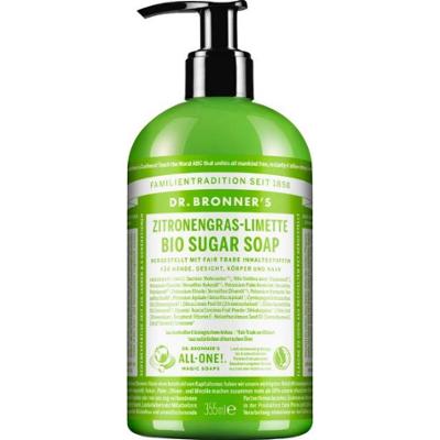 Dr. bronner's Mydło cukrowe - Trawa cytrynowa i limonka, 355ml