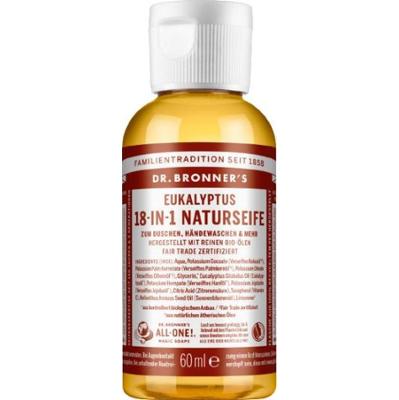 Dr. bronner's Mydło w płynie 18w1 - Eukaliptus, 60 ml