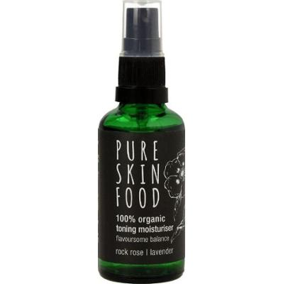 Pure skin food Organiczny tonik nawilżający - Ladaniferous Rockrose i Lawenda, 50 ml