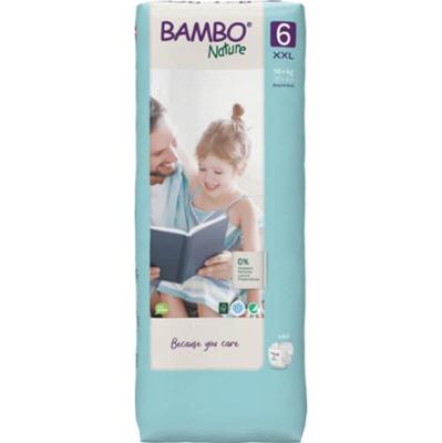 Pieluchy Bambo Natura XXL rozmiar 6 16kg i + x40