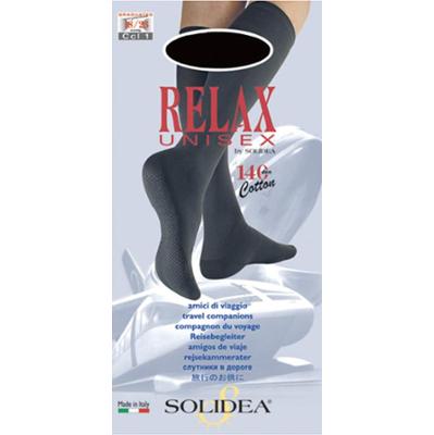 Solidea Podkolanówki Relax 140 Den Kryjące Ccl1 18 23mmHg 5XXL Antracyt