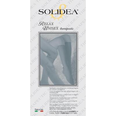 Solidea Podkolanówki Relax Ccl3 Open Toe 34 46mmHg 5XXL Czarne