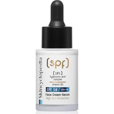 Skincyclopedia Kompleks kwasu hialuronowego 10% + witamina B5 Krem-serum SPF 50 30 ml