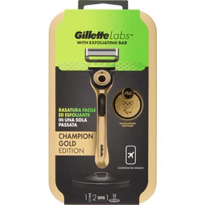 Gillette Maszynka do golenia Gold 5 ostrzy Travel Neon 2 wkłady wymienne 1 sztuka