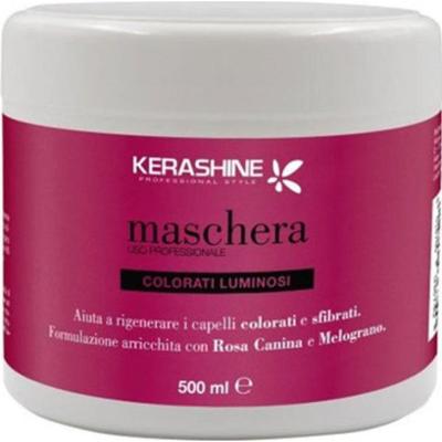 Kerashine Maska do włosów farbowanych rozświetlająca 500 ml