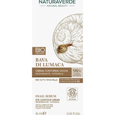 Natura Verde Intensywnie regenerujący krem pod oczy ze śluzem ślimaka 15 ml