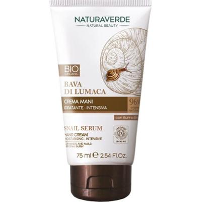 Natura Verde Intensywnie nawilżający krem do rąk ze śluzem ślimaka 75 ml