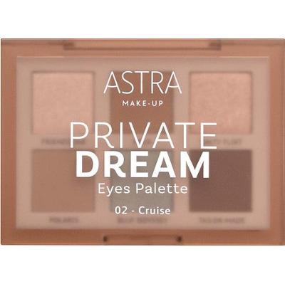 Paleta cieni do powiek Astra Private Dream Eyes 0002 - cruise