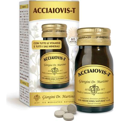 Dr Giorgini Acciaiovis-T 30 G - Tabletki do ssania 500 mg